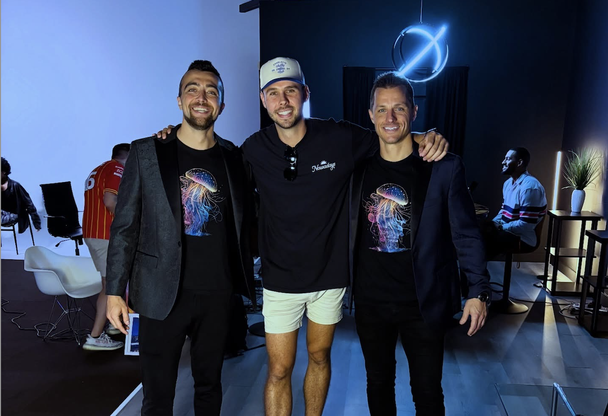 Leo Adams with team — Skye Link Media